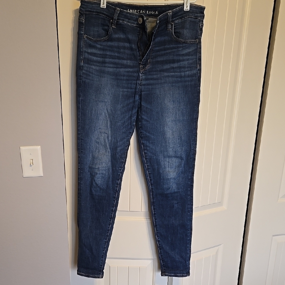 American Eagle Outfitters Women's Blue Jeans